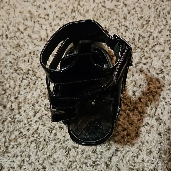 ELLIE STRAPPY PLATFORM HEELS SIZE 12 - Picture 4 of 8